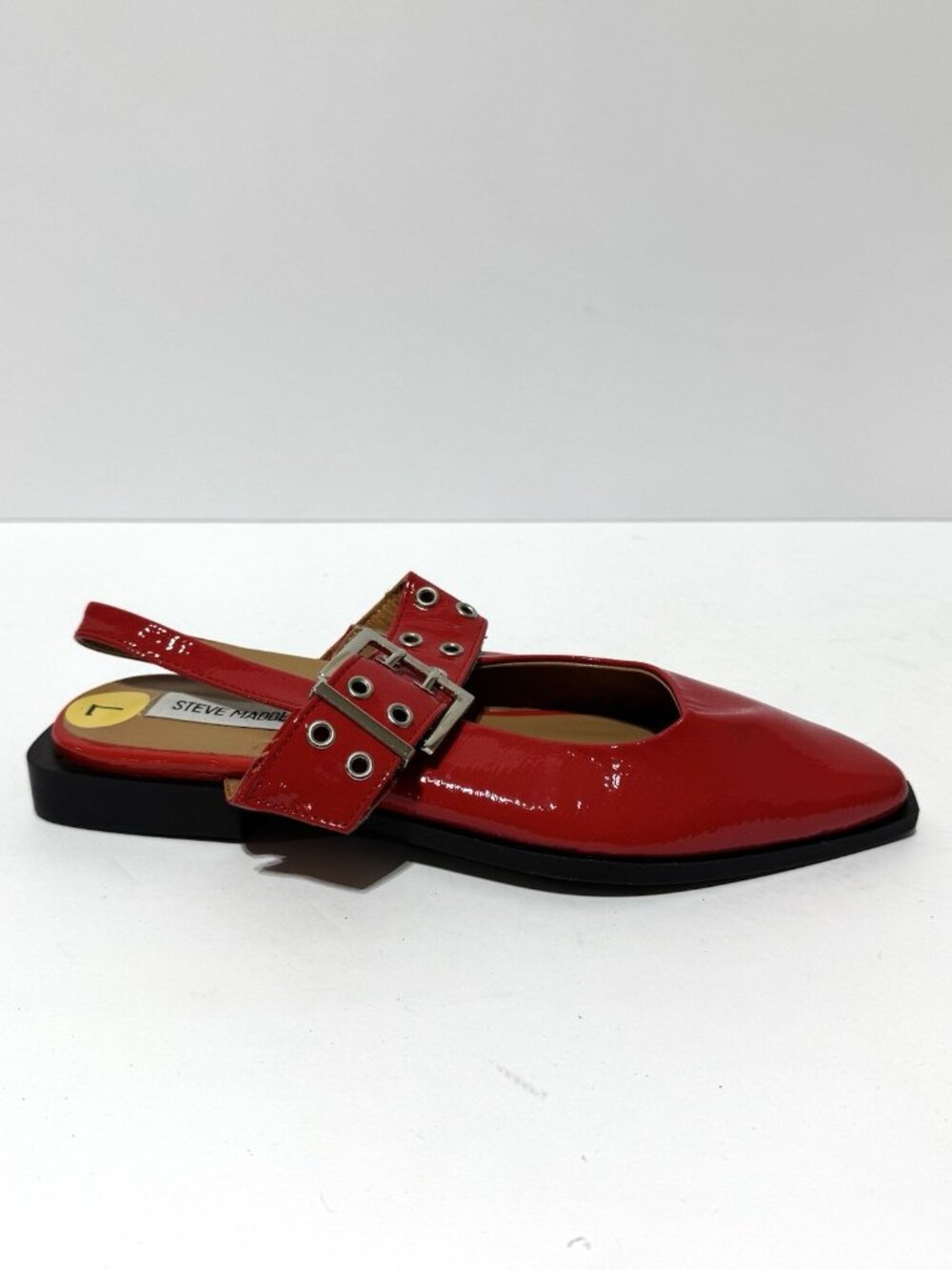 Steve Madden Womens Smokee Flats Red Size 7M